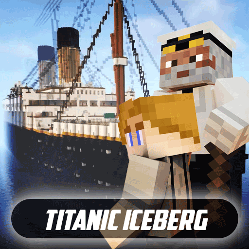 Titanic Iceberg ship for MCPE