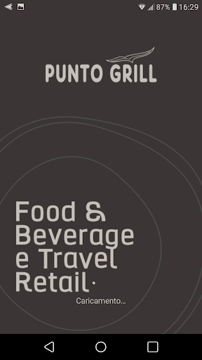 Android application Punto Grill screenshort