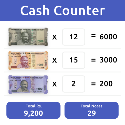 Cash counter - Counting money 1.6.7 Icon