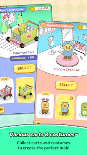 Friends Mart Rush Mod Apk 1.1.0 (All Skins and Carts Are Open) 3