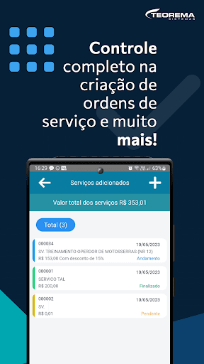 Teorema Service 3 Screen 3