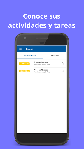 Android application Cumbres Padres screenshort