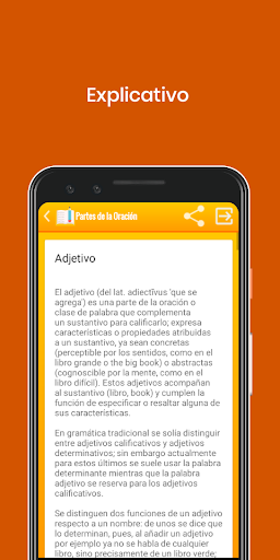 Gramática Partes, Oraciones