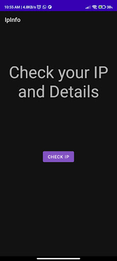 Android application IP-Info screenshort
