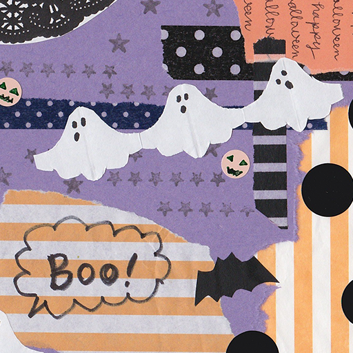 Collage Wallpaper Ghost Parade logo