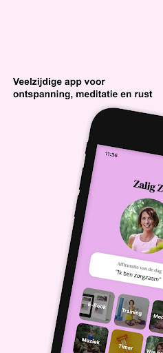 Android application Zalig Zen screenshort