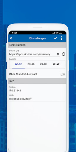 iTWO fm Inventory Screen 2