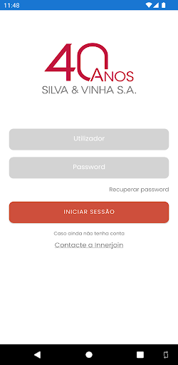 Android application Silva&Vinha screenshort