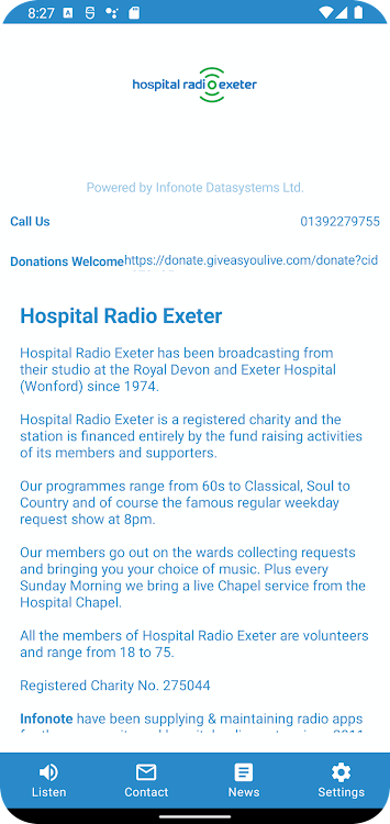 Hospital Radio Exeter - 2.68 - (Android)