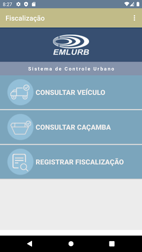 Emlurb Aplicativo Fiscalização Screen 2