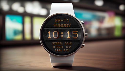 Digital Point Sport Watchface Screen 2