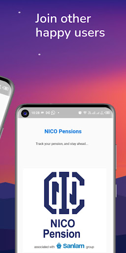 NICO Pension SmartApp Screen 2