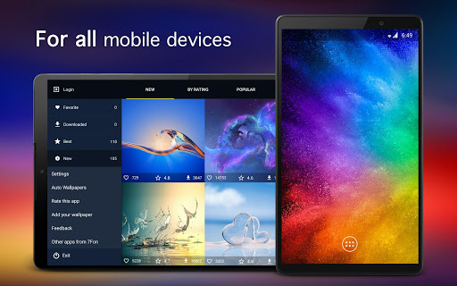 Screenshot of Wallpapers for Xiaomi (MIUI)