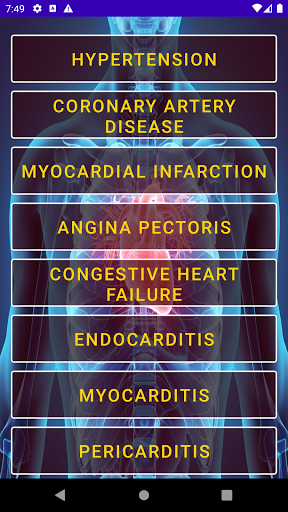 Android application Medical Surgical Nursing screenshort