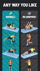 Dumbbell Workout at Home MOD APK 1.2.1 (Pro Unlocked) 4