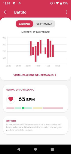 Care.Blox - Health Monitoring Screen 2
