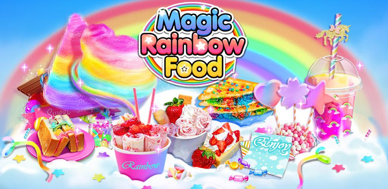 Magic Rainbow Unicorn Foods