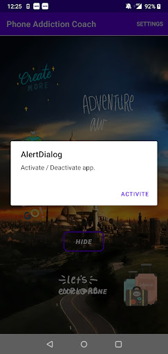 Phone Addiction Coach Screen 3