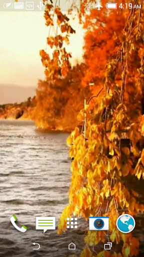 Autumn 3D Video LWP Screen 2