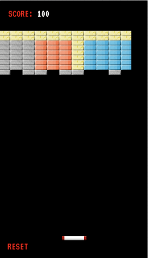 シンプルなブロック崩し Screen 2