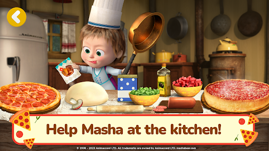 Masha And The Bear Pizza Maker - Apps On Google Play