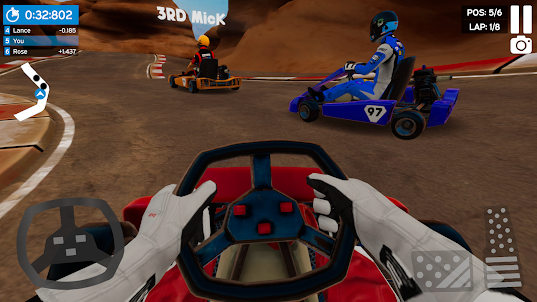 Real Go Kart Karting - Racing