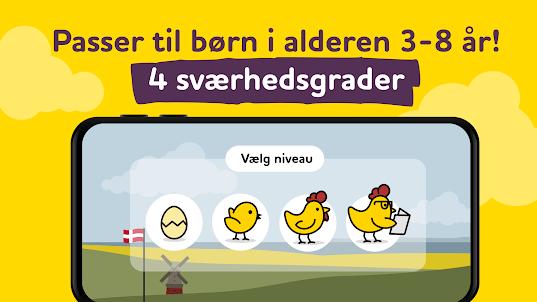 Educational games in Danish