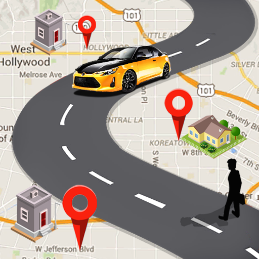 GPS Route Finder and Location logo