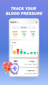 Screenshot 2 Blood Pressure Hub android