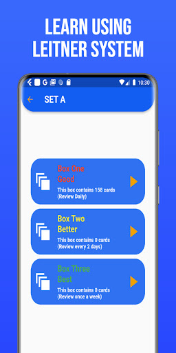 PMP Keyword Flashcards Screen 2