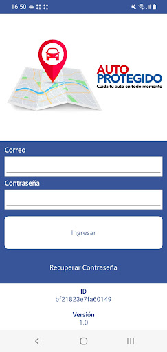 Android application Las Condes - Auto Protegido screenshort