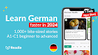 screenshot of Learn German: The Daily Readle