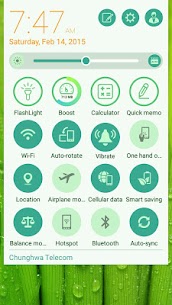 Fresh Green ASUS ZenUI Theme Apk Download 3