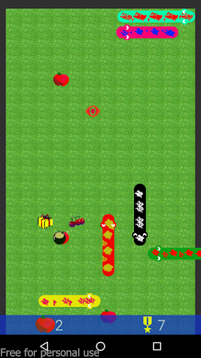 Android application Worm screenshort