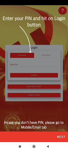 HOLCIM ePOD Screen 2