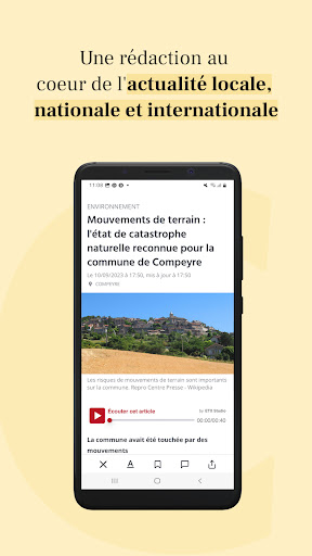 Centre Presse Aveyron - Actus Screen 2