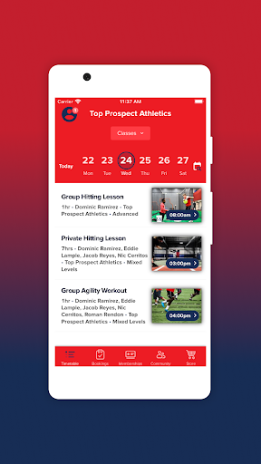 Top Prospect Athletics Screen 2