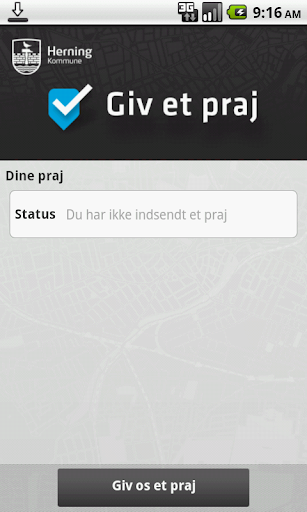 Android application Giv et praj – Herning Kommune screenshort