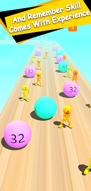 #4. Crazy Ball 2048: 3D Merge Ball (Android) By: M1Games