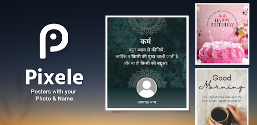 Android application Pixele: Posters - Photo & Name screenshort