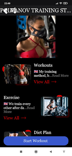 POLVANOV - ladies exercises Screen 2
