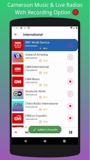 Android application Cameroon Music & Live Radios screenshort