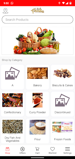 Praba Grocery Screen 2