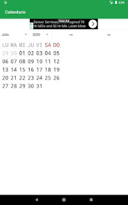 Captura de Pantalla 11 Calendario - Meses y semanas d android