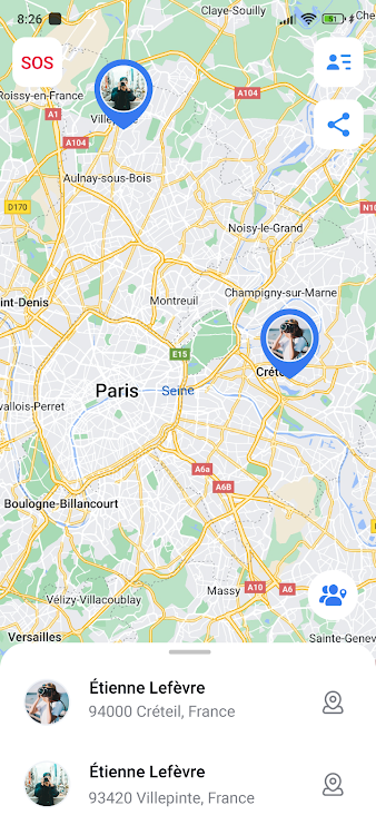 Taoday - Live Location Sharing - 1.0.0 - (Android)
