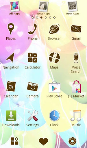 -Balloons- Theme +HOME Screen 2
