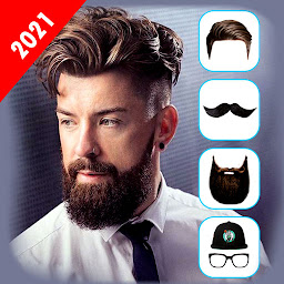 Men Hair Style - Hair Editor: imaxe da icona
