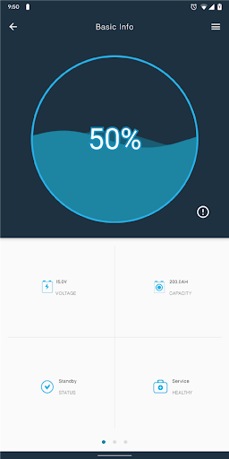 Android application POWEROAD LINC Bluetooth screenshort