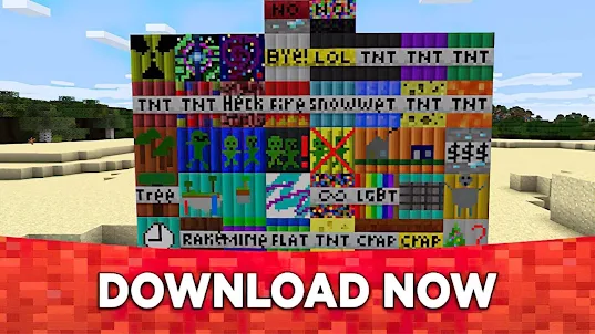 Mod TNT trong Minecraft MCPE