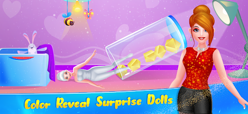 Android application Color Reveal Surprise Dolls screenshort